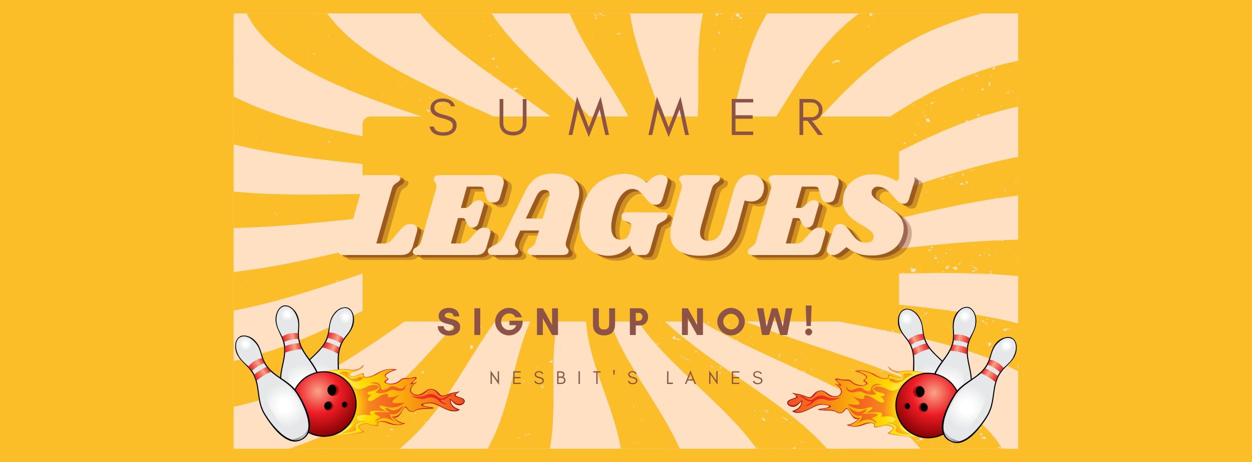 Summer Leagues Nesbits Lanes